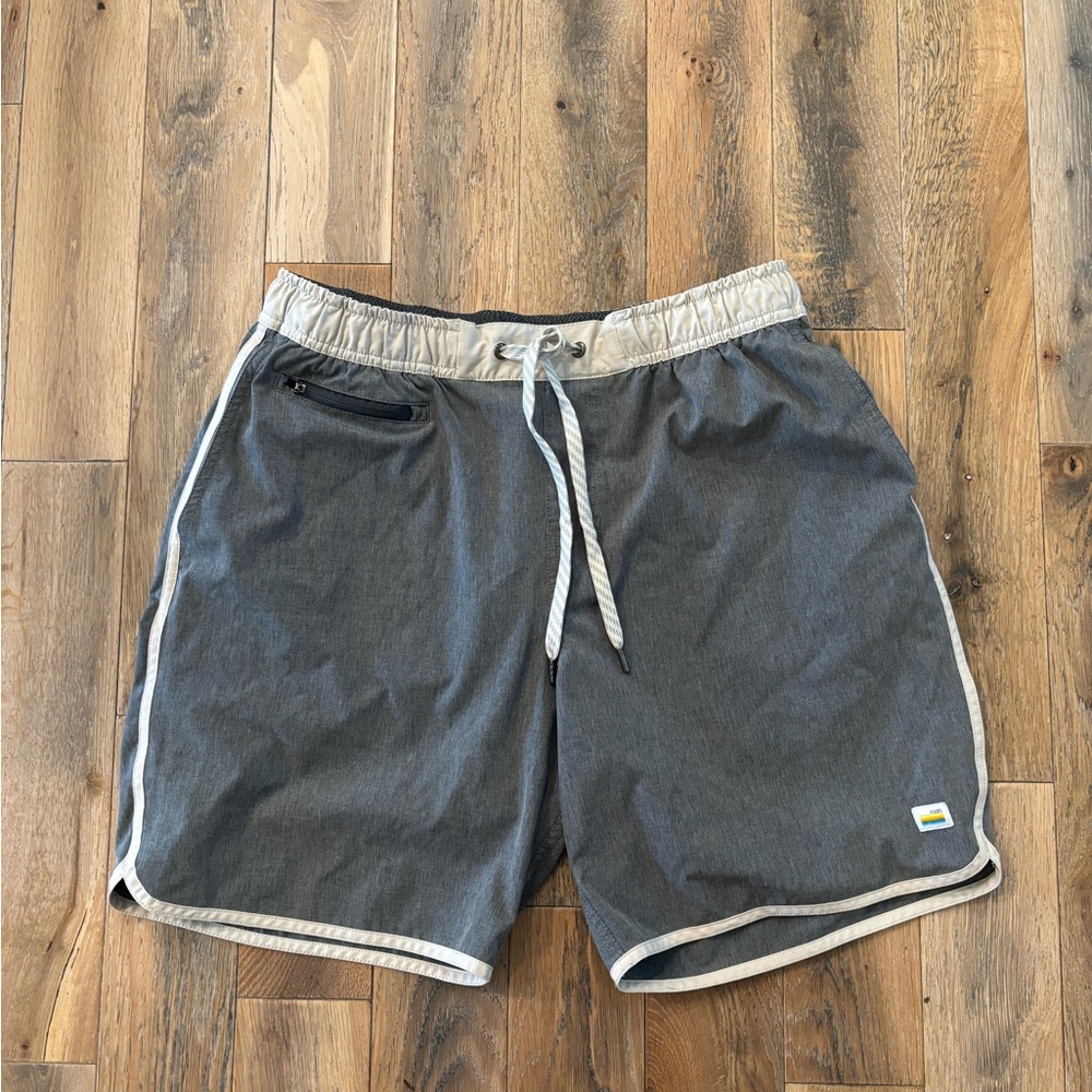 Gray Men's Vuori Banks Shorts